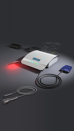 PRIMA LUX è un laser a diodo ad alta tecnologia progettato per lo studio odontoiatrico